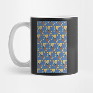 Fred Pattern - Blue Mug